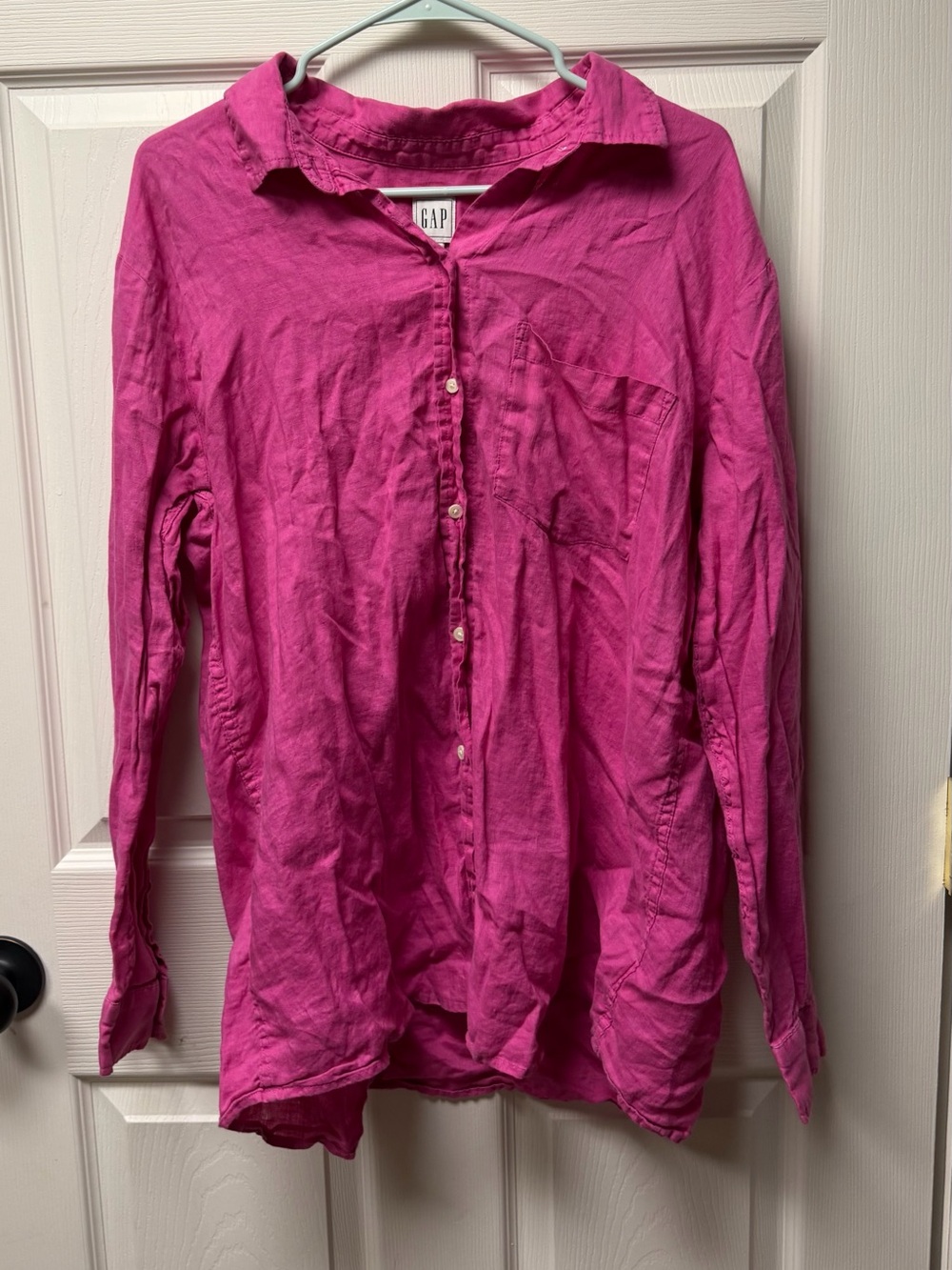 GAP Pink Button-Down Shirt
